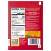 The back of a red packet of Cholula Medium Taco Seasoning Mix 1 Oz displays the nutrition facts, ingredients, and cooking directions for making twelve tacos.