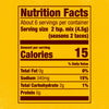 A nutrition facts label for Cholula Medium Chili Garlic Taco Seasoning Mix 1 Oz shows that a serving size of two teaspoons contains 15 calories and 340 milligrams of sodium.