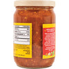 A jar of Cholula Original Salsa with nutritional information and a description of the product.