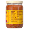 The back of a jar of Cholula Original Medium Red Salsa 12 Oz, showing the nutrition facts and ingredients list.