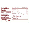 A nutrition facts infographic for a serving of Cholula Salsa Verde Mild Green Salsa Verde 12 Oz lists 10 calories, 2g of total carbohydrates, and 220mg of sodium.