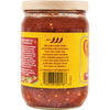A jar of Cholula?R Smoky Chipotle Salsa, a hot sauce made with fresh tomatillos, tomatoes, and chipotle peppers.