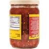 A jar of Cholula Smoky Chipotle Salsa with nutritional information and a description of the product.