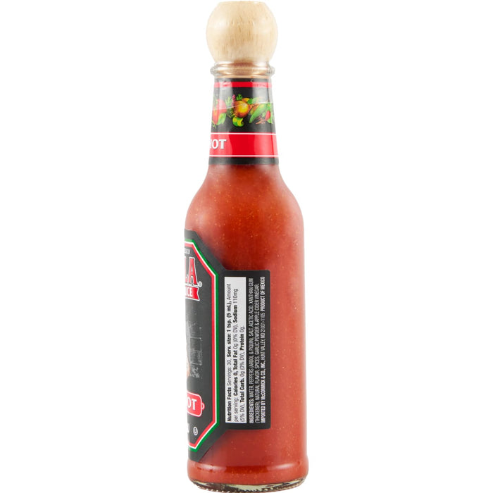 A bottle of McCormick's La Jolla Hot Sauce.
