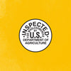 The image displays the USDA inspection logo, indicating that the product has been inspected by the U.S. Department of Agriculture.