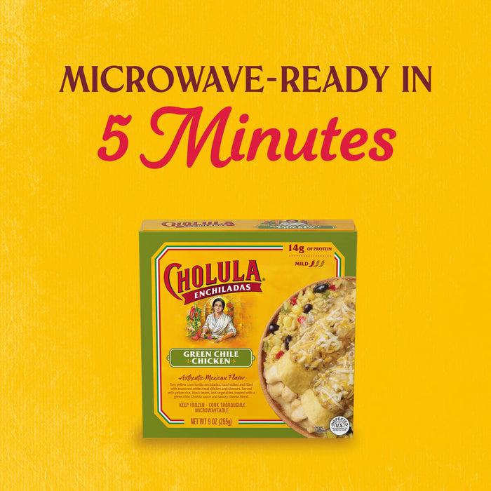 A Cholula microwave-ready rice kit is advertised as ready in 5 minutes.
