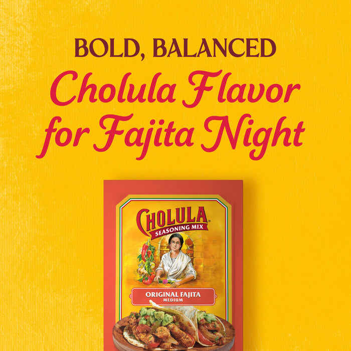 Cholula® Original Fajita - Medium Seasoning Mix, 0.87 oz (6-Pack)