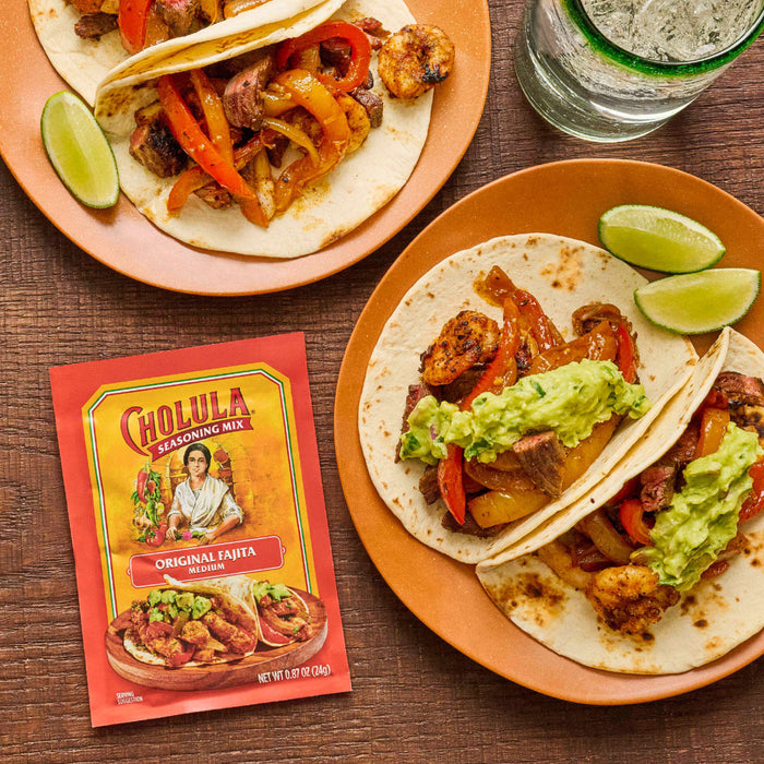 Cholula® Original Fajita - Medium Seasoning Mix, 0.87 oz (6-Pack)