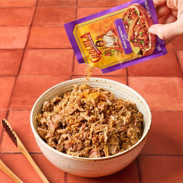 Cholula® Pork Carnitas - Mild Seasoning Mix, 1.3 oz (6-Pack)