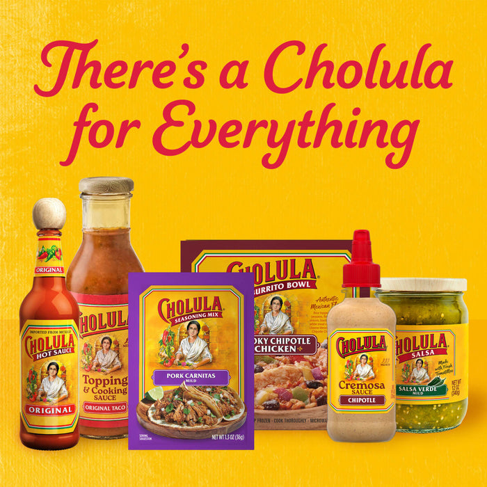 Cholula® Pork Carnitas - Mild Seasoning Mix, 1.3 oz (6-Pack)