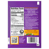 The back of a purple packet of Cholula Mild Pork Carnitas Seasoning Mix 1.3 Oz displays nutrition facts, ingredients, and pressure cooker directions for making carnitas.