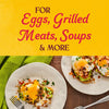 This image showcases a dish featuring eggs grilled meats and soups highlighting the versatility of the product.