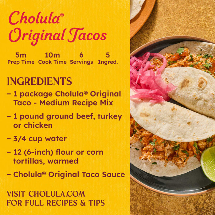 Cholula® Taco Topping & Cooking Sauce, 12 fl oz