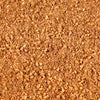A close-up view of a reddish-brown granular surface, possibly representing a soil or aggregate material.