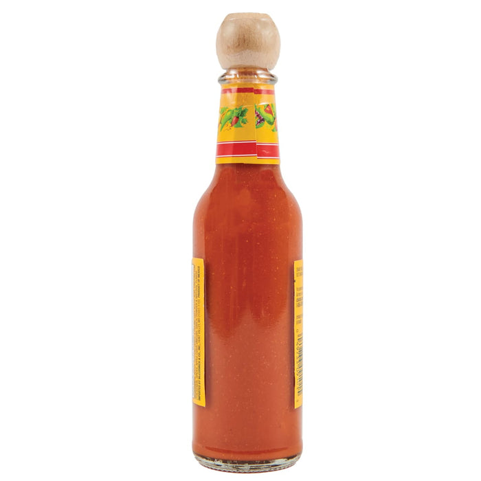 A bottle of Cholula Original Hot Sauce.
