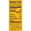 Nutrition facts label for a product with 0 calories per serving.