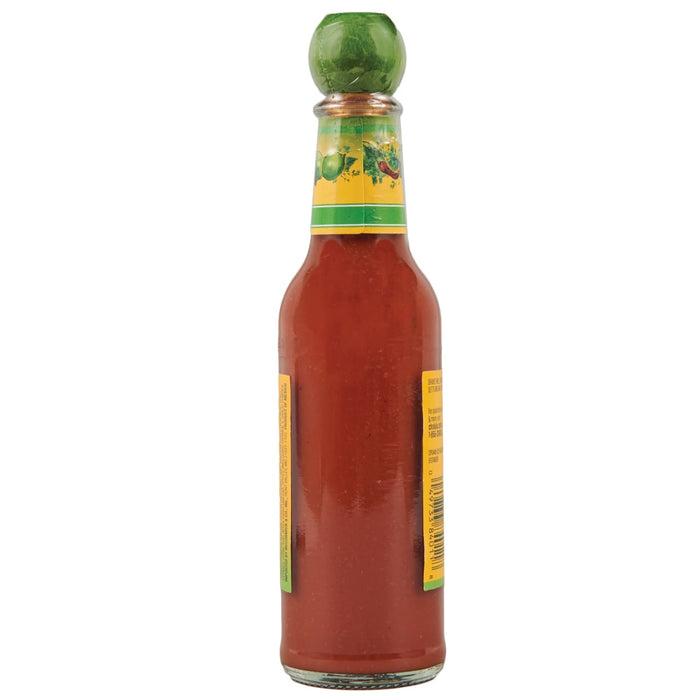 A bottle of Cholula Original Hot Sauce.
