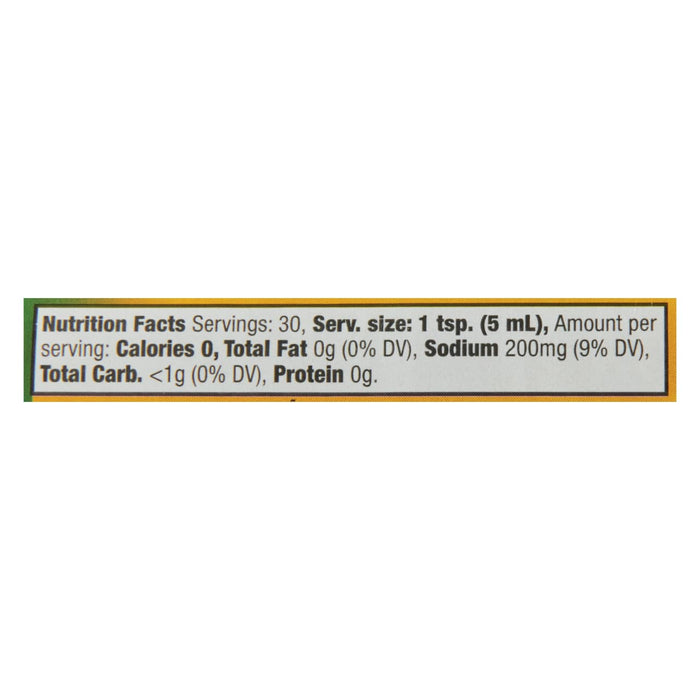 Nutrition facts for a serving of the product.