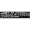 Ingredients for the seasoning include salt onion spices herbs roasted garlic annatto citric acid dill weed oil and extractives of coriander.