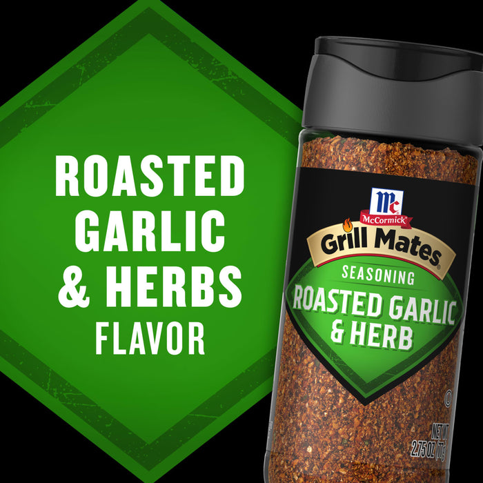 McCormick® Grill Mates® Roasted Garlic & Herb Seasoning, 2.75 oz