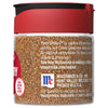 A McCormick Celery Seed jar with a red lid and a label that says FlavorSealed to capture vibrant flavor.