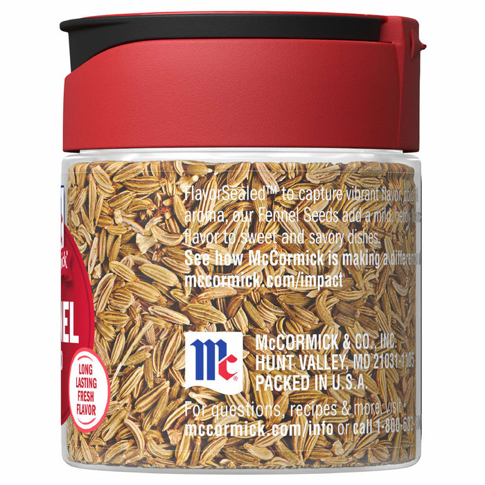 McCormick® Fennel Seed, 0.85 oz