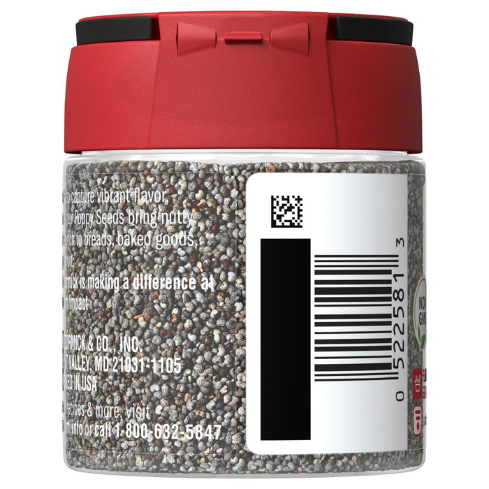 McCormick® Poppy Seed, 1.25 oz