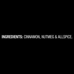 Ingredients: Cinnamon Nutmeg &amp; Allspice.