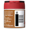 A jar of Mccormick Pumpkin Pie Spice, with a red cap and a label showing ingredients like cinnamon and ginger, company details, and a barcode.
