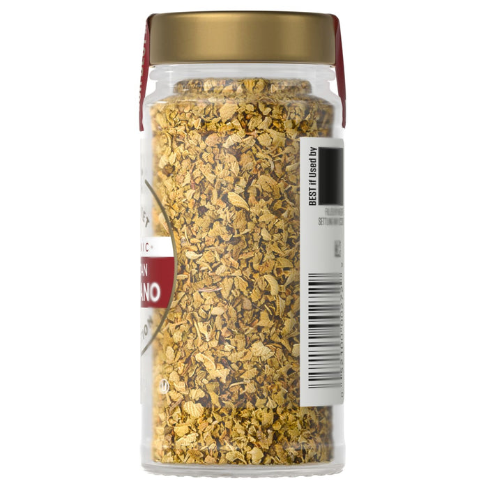 A jar of McCormick Lemon Peel seasoning is shown.