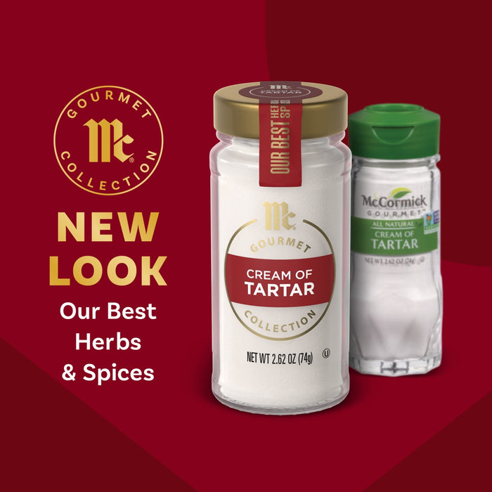 McCormick Gourmet Collection features a new look for their best herbs and spices.