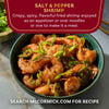 McCormick Salt &amp; Pepper Shrimp, a crispy, spicy, flavorful fried shrimp dish enjoyed as an appetizer or over noodles or rice.