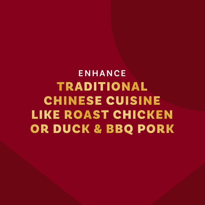 This image promotes enhancing traditional Chinese cuisine like roast chicken, duck, and BBQ pork.