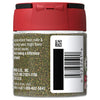 A glass jar of McCormick Dill Weed with a red lid.