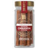 A jar of McCormick Gourmet Organic Saigon Cinnamon Sticks is shown.