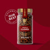A jar of Nelson &amp; Irving Whole Cloves, part of their Gourmet Our Best Collection.