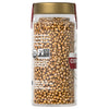 A jar of Folgers instant coffee granules is shown, emphasizing its appearance and texture.