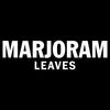 A logo for Marjoram Leaves.