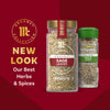 A new look for McCormick Gourmet Collection herbs and spices is showcased in this image.