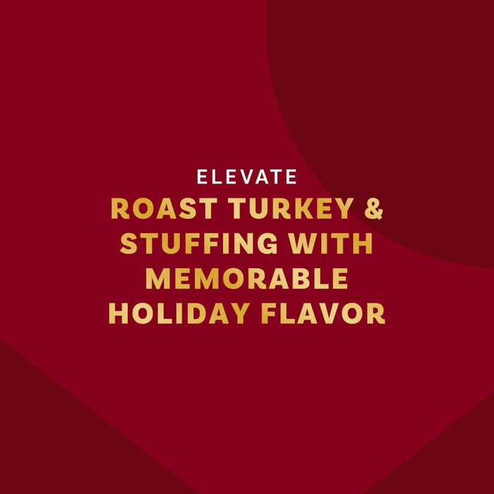 Elevate roast turkey and stuffing with memorable holiday flavor.