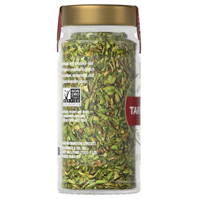 A jar of McCormick Thyme seasoning is shown.