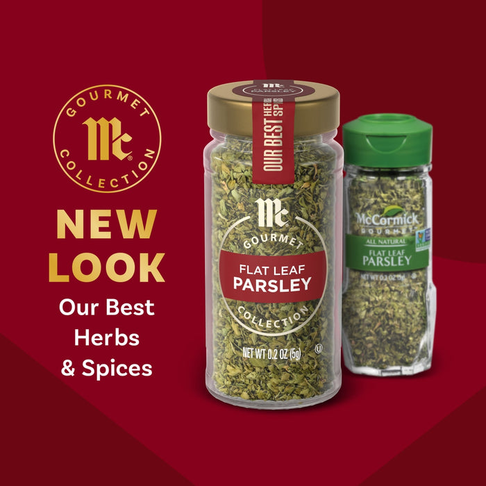 McCormick Gourmet Collection introduces a new look for their best herbs and spices.