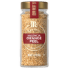 A jar of McCormick Valencia Orange Peel.