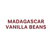 Text displaying Madagascar Vanilla Beans.