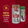 McCormick Gourmet Collection features a new look for their best herbs and spices, including Madagascar vanilla beans.