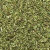 A close-up of dried oregano, commonly used as a culinary herb.
