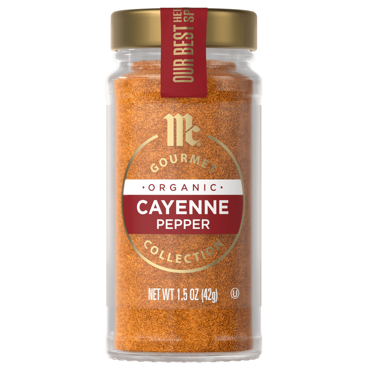 McCormick Gourmet™ Organic Cayenne Red Pepper, 1.5 oz McCormick Gourmet™ Organic Cayenne Red Pepper, 1.5 oz