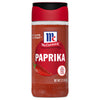 A bottle of McCormick Paprika spice.
