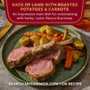 McCormick presents a rack of lamb with roasted potatoes and carrots, an impressive main dish for entertaining with herby, rustic flavors.