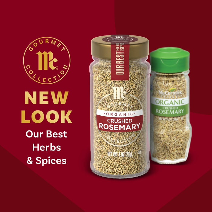 McCormick Gourmet Collection presents a new look for their best herbs and spices.